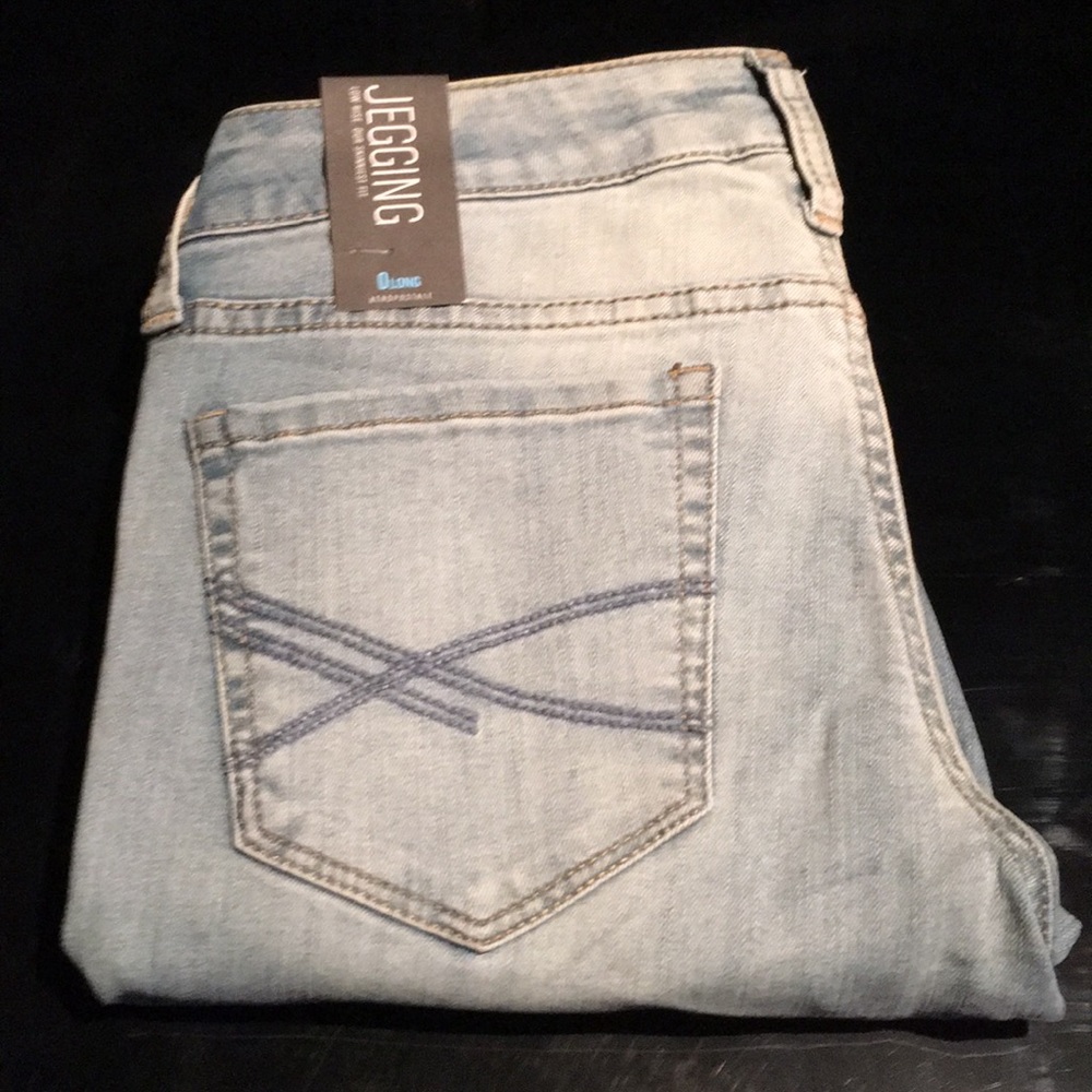 AEROPOSTALE JEGGINGS low rise Sz 0/Long! NWT! - Picture 2 of 16